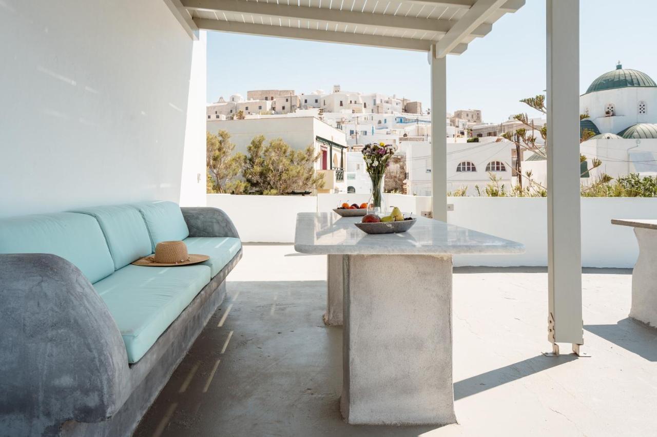 Naxos City Celestial Seaview Apartments-Portara מראה חיצוני תמונה